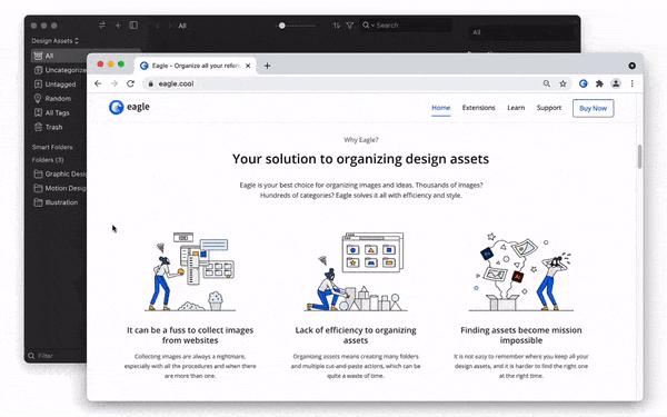 Eagle Image Management Application: Capture Screenshot feature