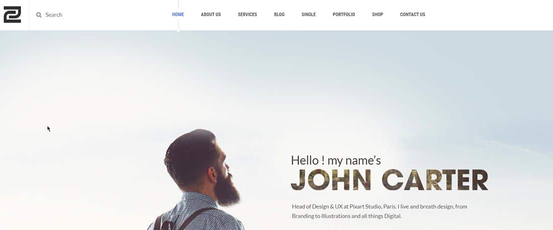 TheJ - Creative WordPress Portfolio Theme