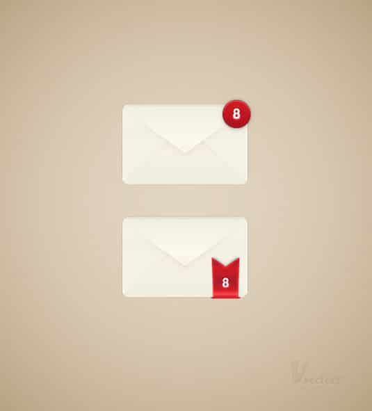 how to create to mailbox alert icon in adobe illustrator