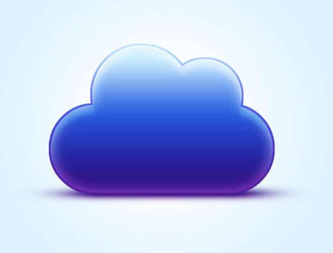 how to create a vibrant cloud icon in photoshop