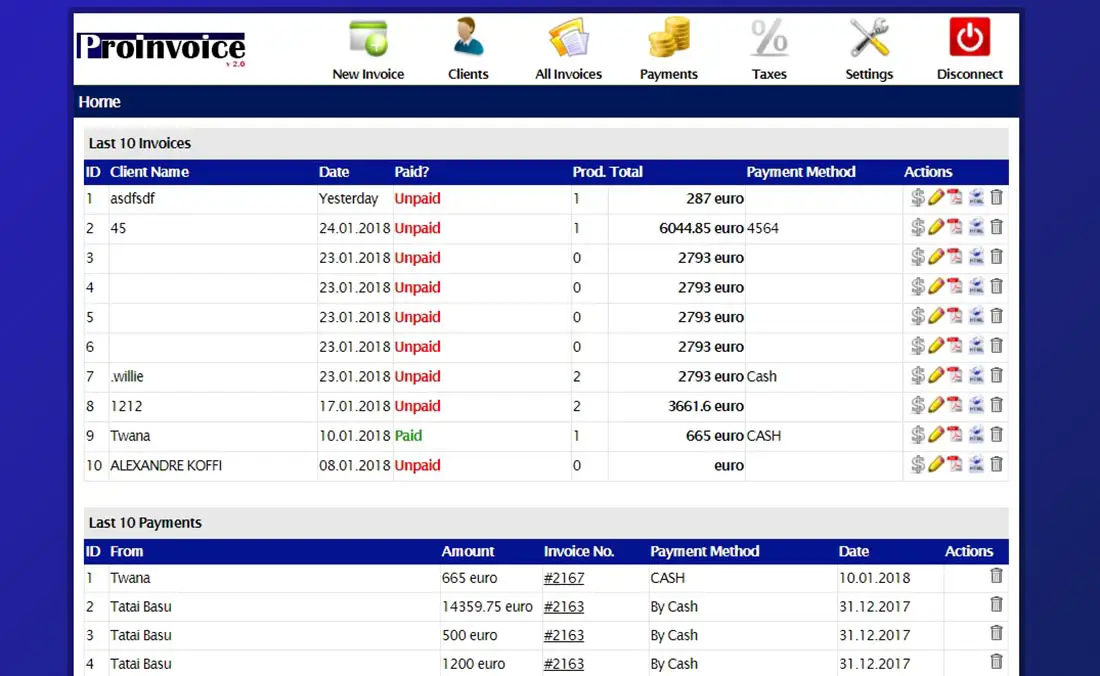 Pro Invoice Maker - Smart Invoicing System