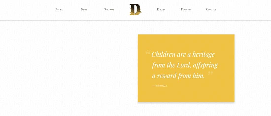 Divinity Non Profit Website Template