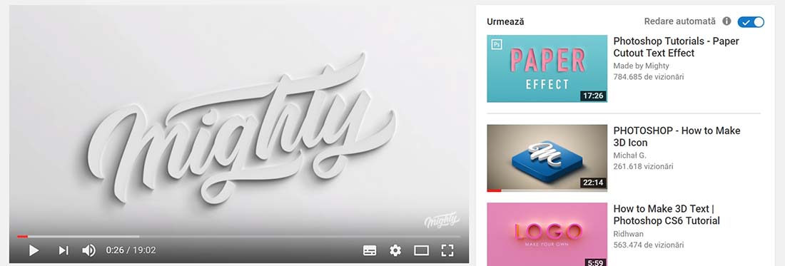 Photoshop Tutorials - How to make 3D text