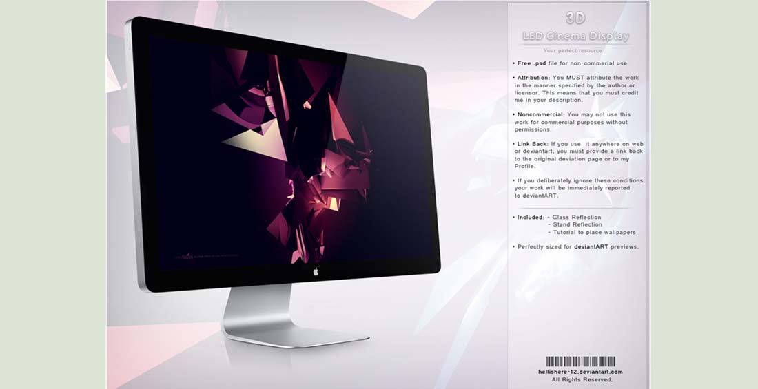 LED Cinema Display 3D