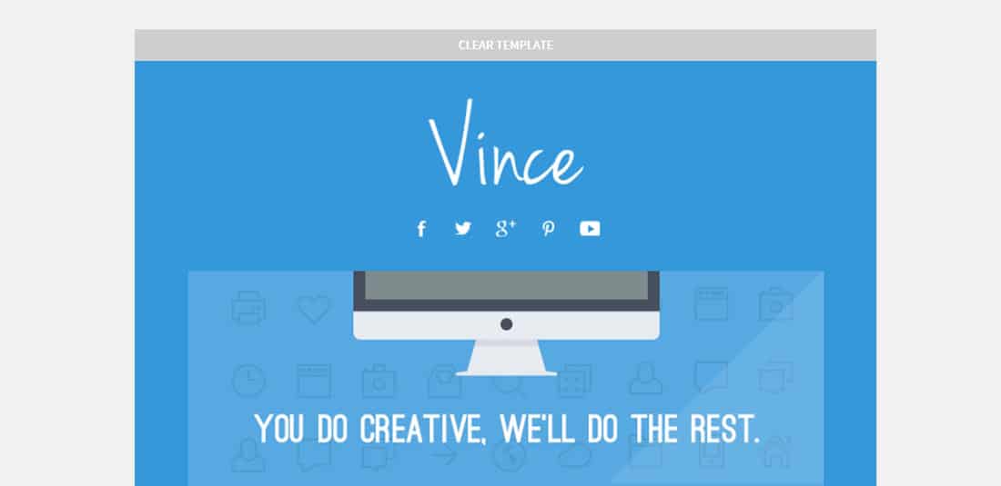 Vince Best Newsletter Templates for MailChimp