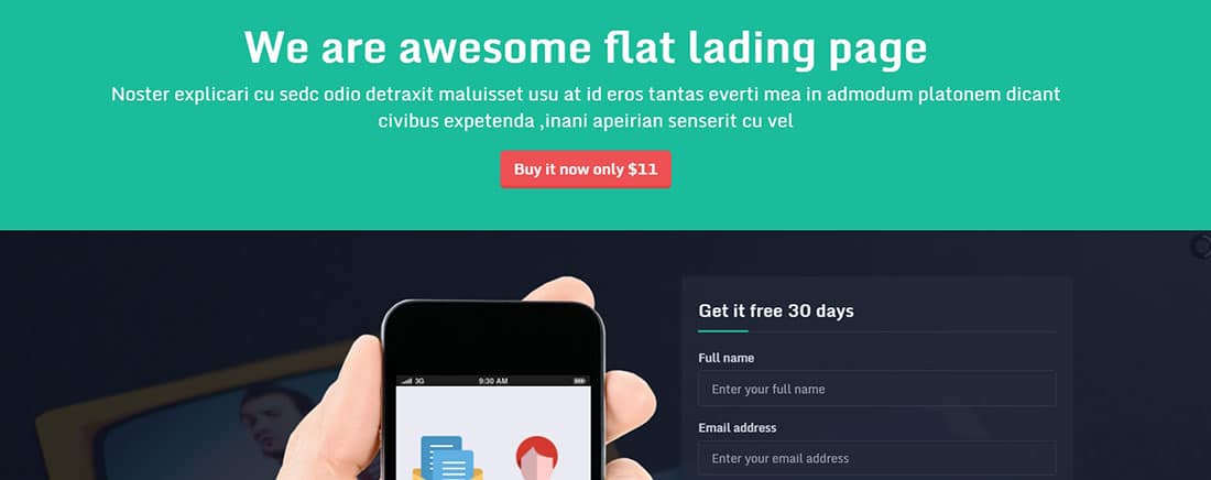 Layapan Bootstrap Corporate Landing Page