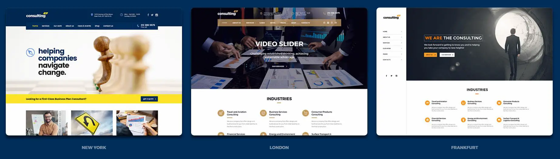 consulting wordpress theme templates