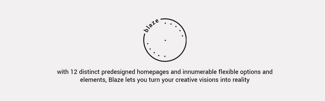 Blaze - A Portfolio Theme 