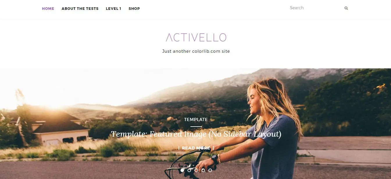 Activello Theme Demo - Just another colorlib.com site