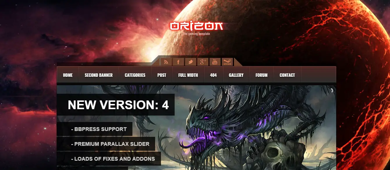 Skywarrior Themes _ Orizon - WP