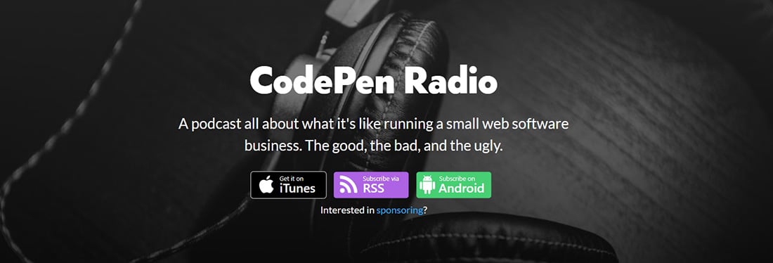 CodePen Radio CodePen Blog