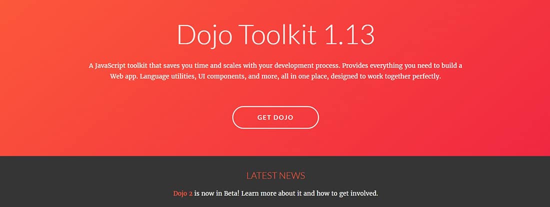 Dojo Toolkit User Interface Design Tools