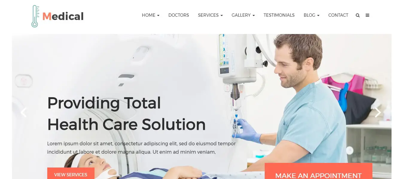 Medical Health & Medical HTML Template Preview ThemeForest