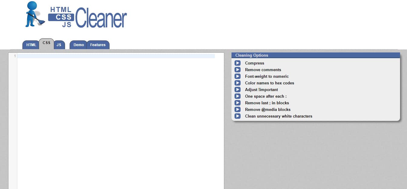 CSS-Cleaner---Free-Online-Beautifyer-and-Compressor