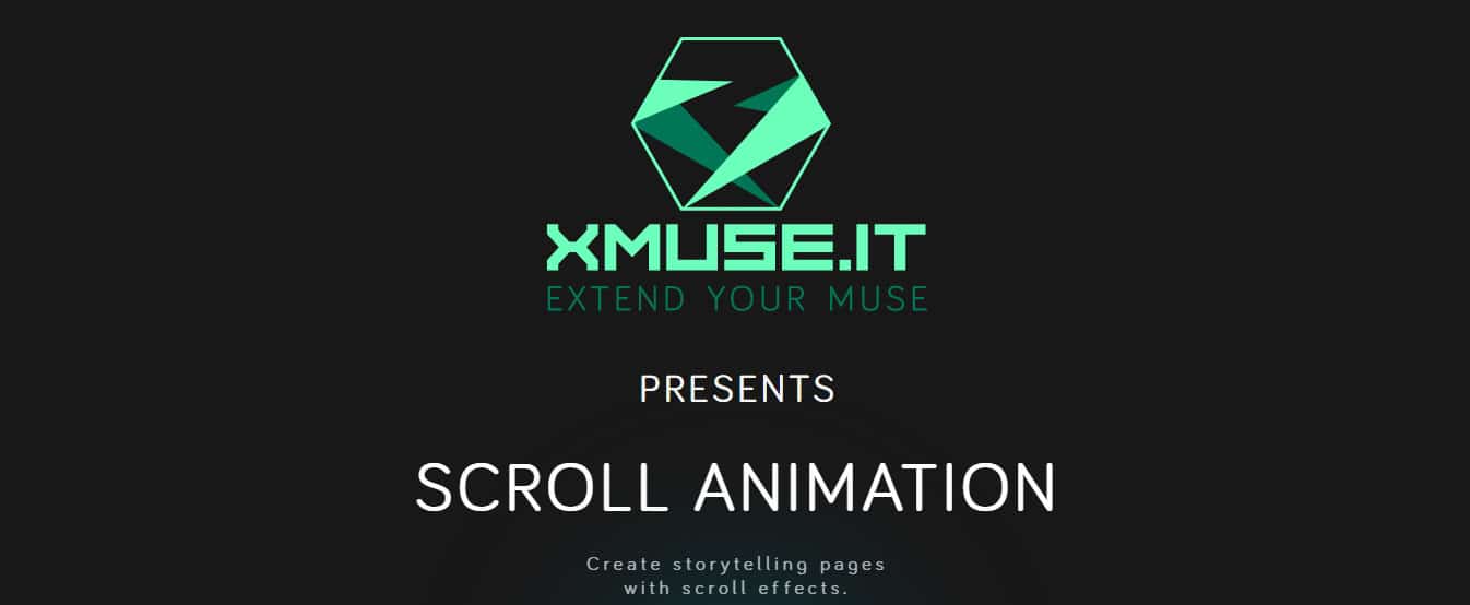 scroll animatios Products Muse Widgets