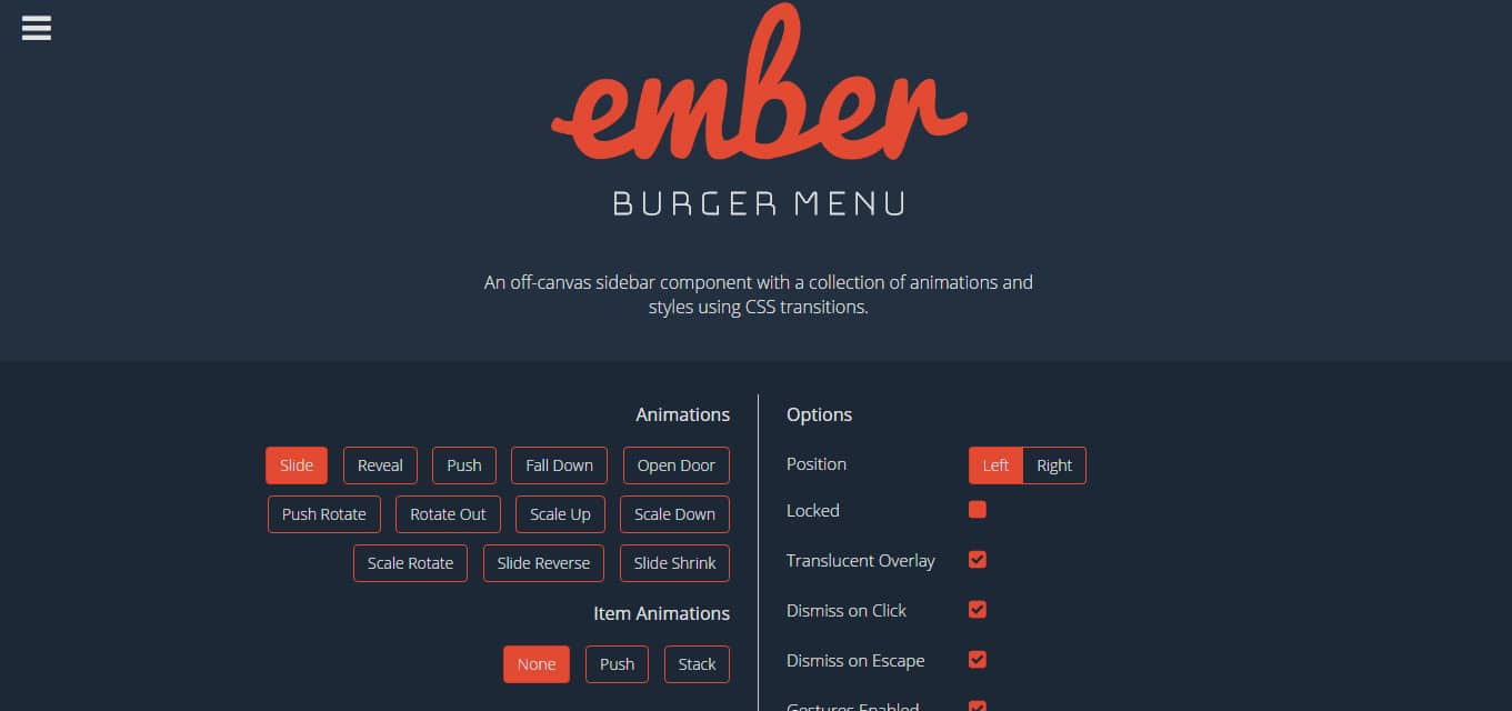 Ember-Burger-Menu