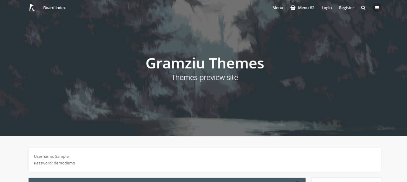 Ravaio Modern Responsive phpBB Forum-Theme