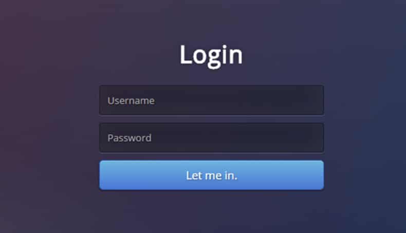 Simple Login Form