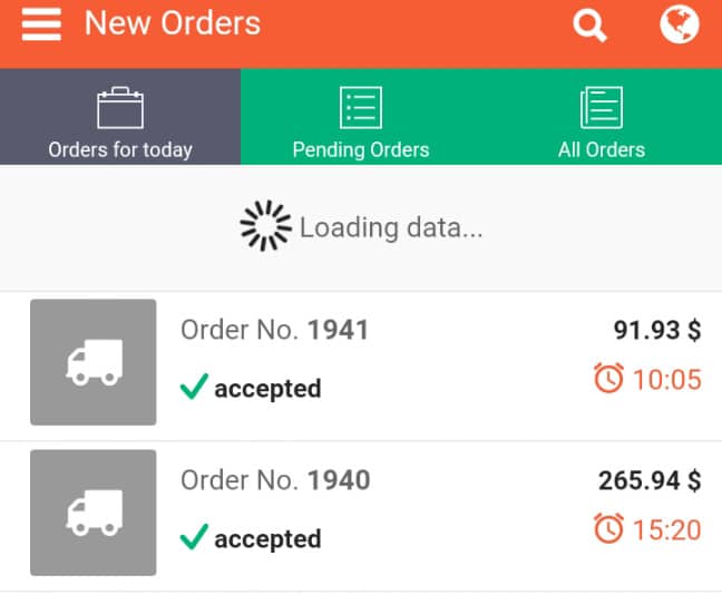 Karenderia Order Taking App-web app templates 