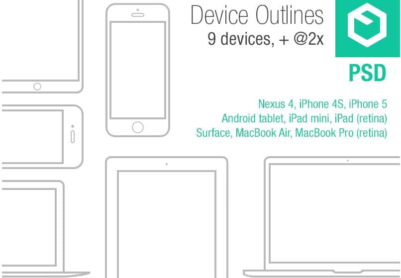 Device Outline Mockups