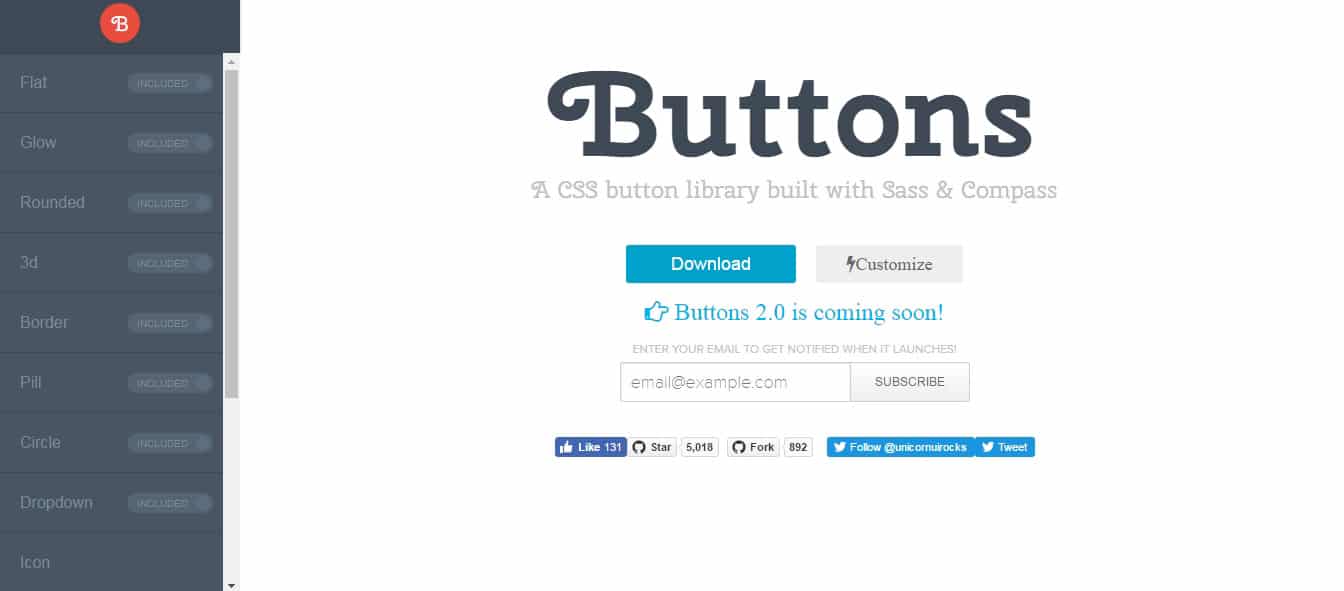 Buttons SASS Mixins