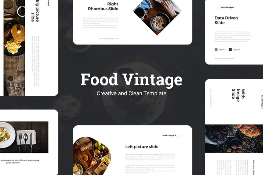 Food Vintage Presentation Template