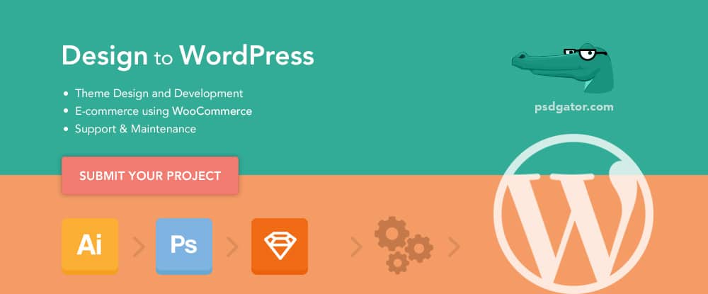 Design to WordPress - PSD Gator