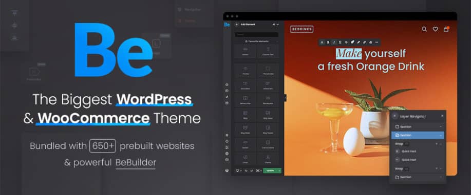 Be - A Multipurpose WordPress Theme