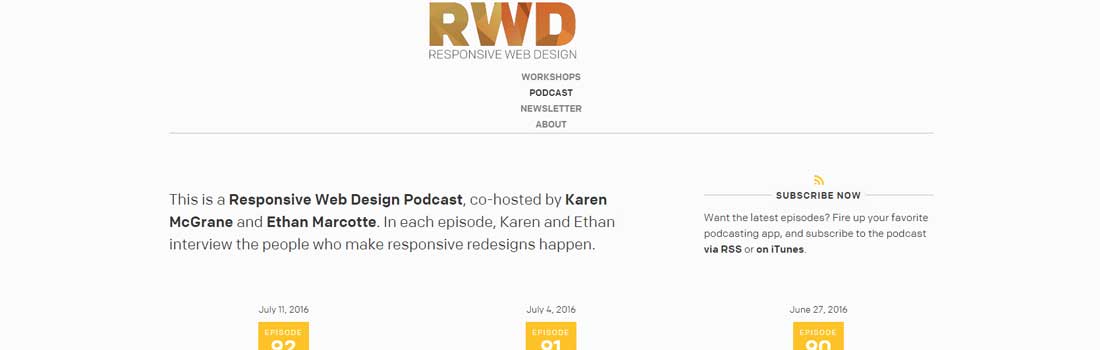 1 Responsive Web Design Podcast