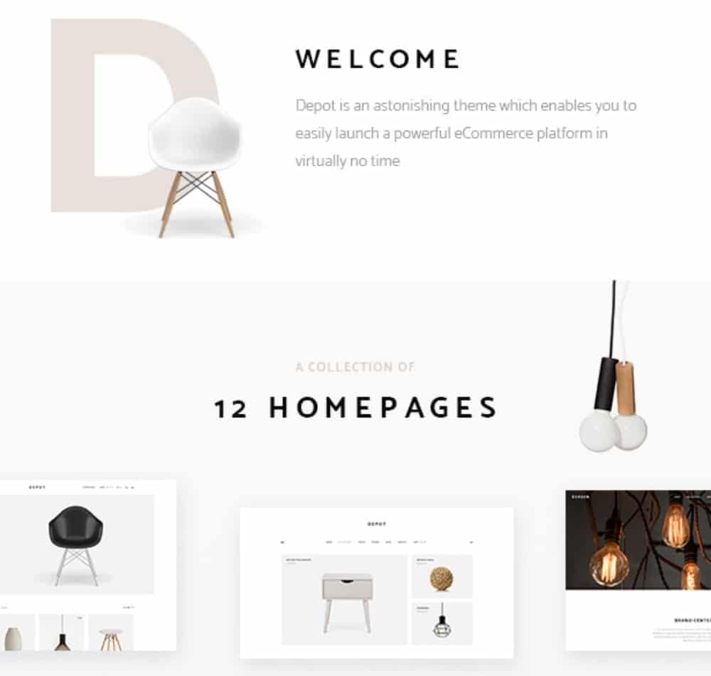 Depot - eCommerce Theme