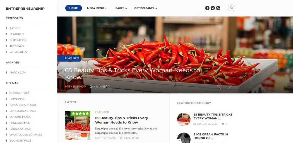 WordPress Themes for Affiliate Marketing: Entrepreneurship