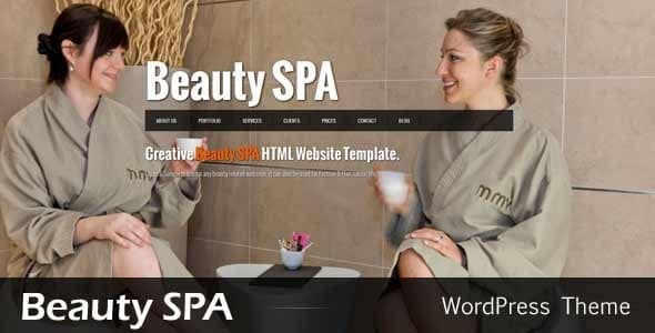 Beauty SPA Beauty Website Template