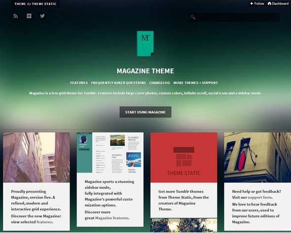 11 Magazine Grid based Infinite Scroll Theme