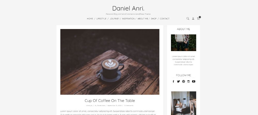 WordPress Themes for Affiliate Marketing: Avri