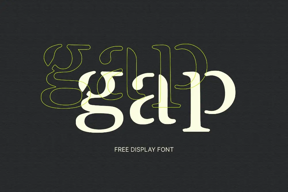 Best Fonts for Brochures & Flyers: Gap