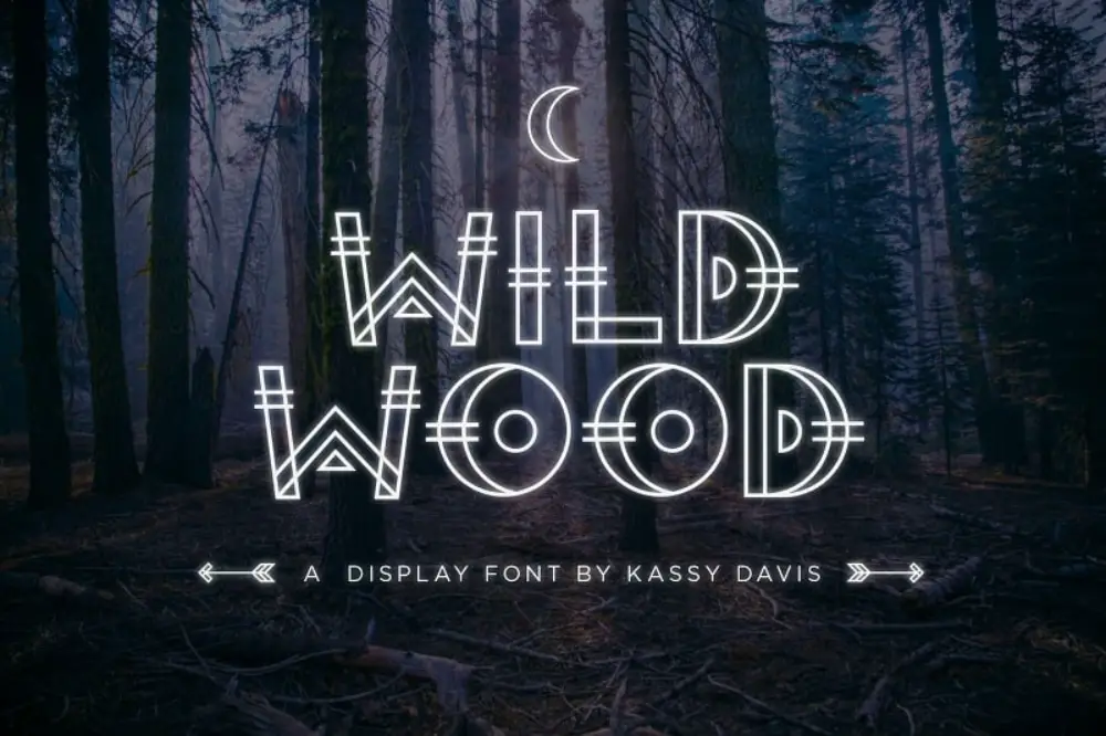 Wild Wood Font