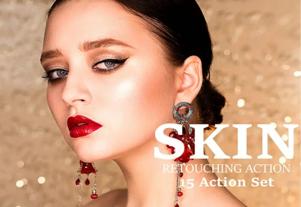 Skin Retouching Actions Bundle