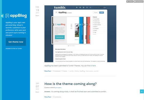  AppBlog Theme