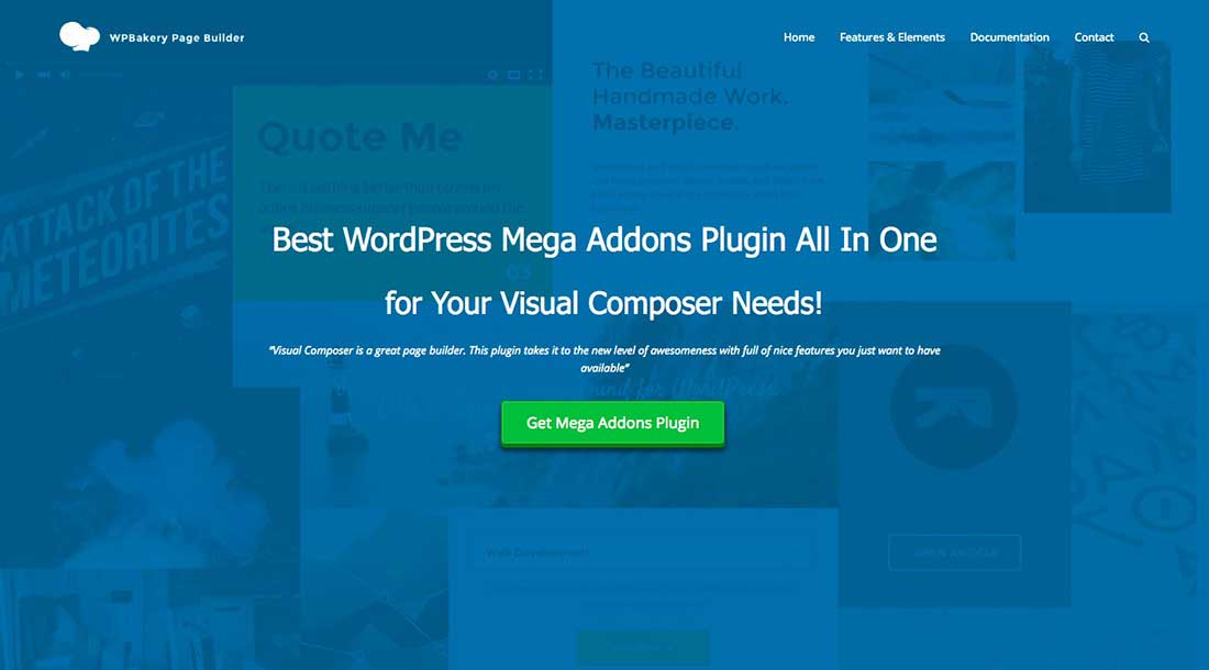 2 Mega Addons For Visual Composer