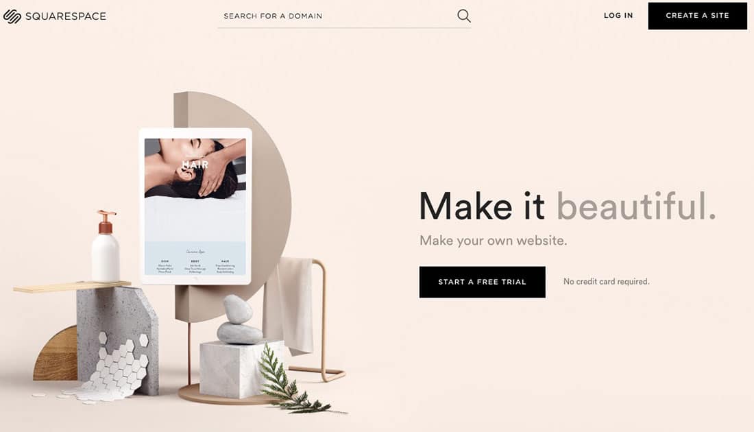 Squarespace Free Website Builders