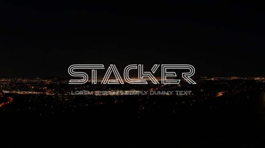 Stacker Font