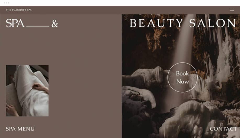 Editor X Spa & Beauty Salon Template