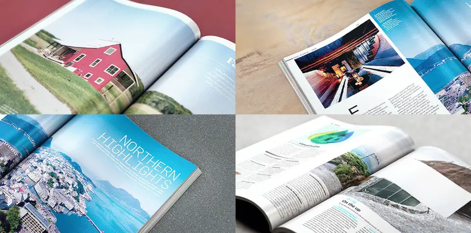 Magazine Mockup Pack 7 close up scenes