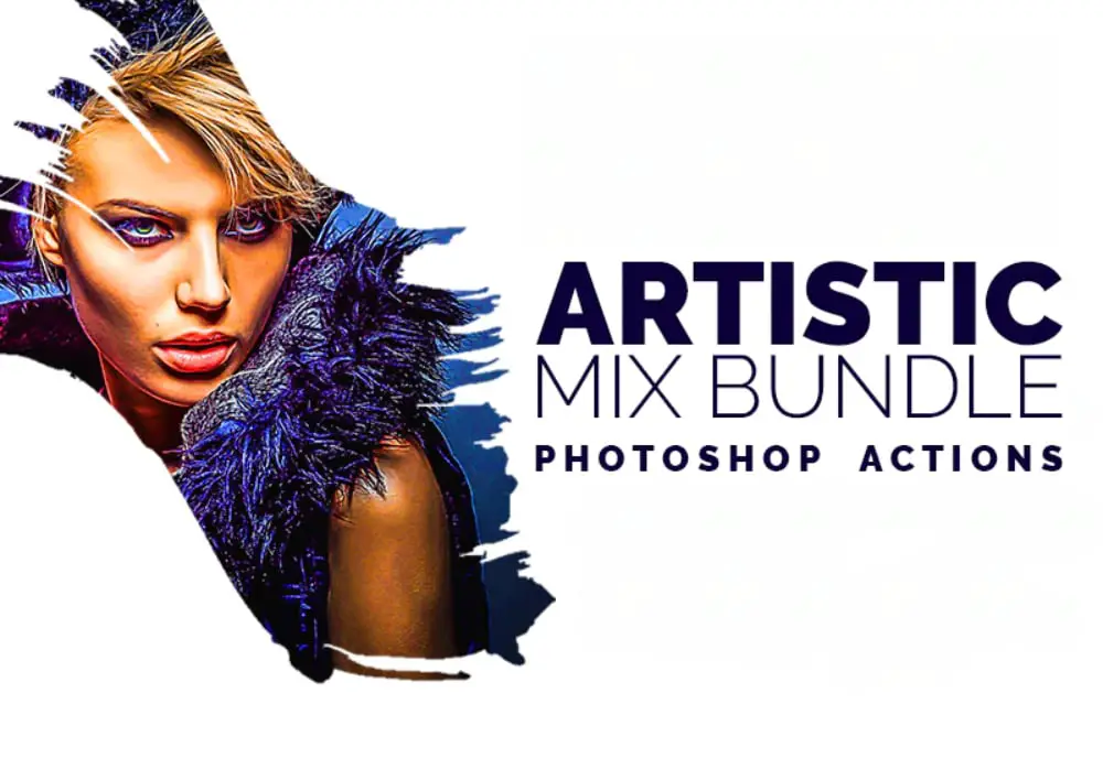 Artistic Mix Photoshop Actions Bundle