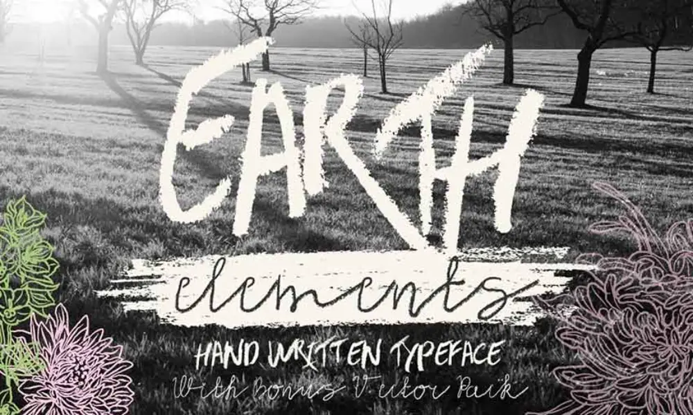 Earth Elements Typeface