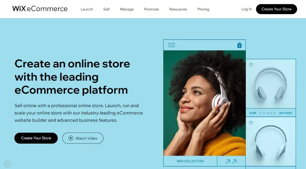 The Wix Ecommerce Website Builder