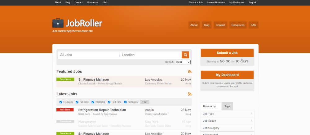 Best Job Board WordPress Themes of 2021: Jobroller