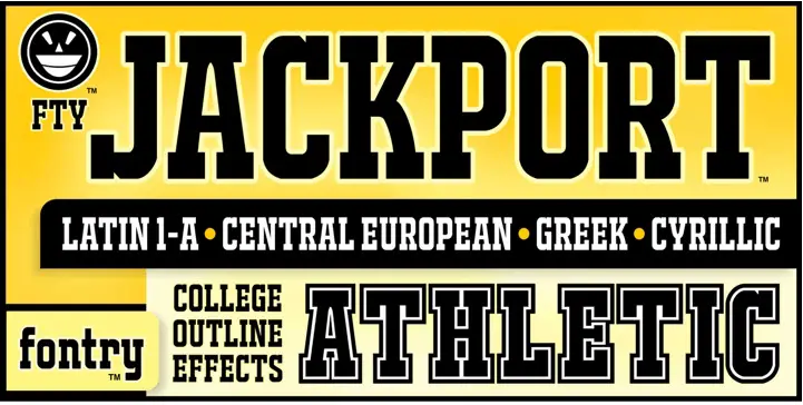 JACKPORT COLLEGE NCV Font