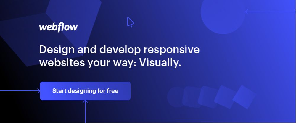 Webflow web development tool