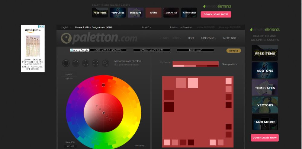 Paletton - Color Scheme Generators To Use in 2020